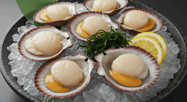 ホタテ60枚 Scallops (Raw or Grilled)