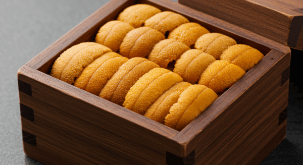 ウニ Sea Urchin in Wooden Box